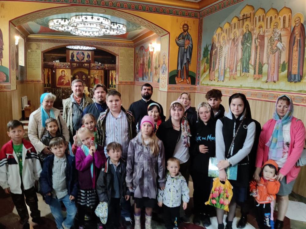 29 мая 2022г Воскресная школа Свято-Богоявленского прихода совершила паломническую поездку по храмам г.Алматы