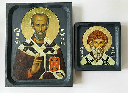 Свт.Николай Чудотворец. Свт.Спиридон Тримифунтский. 